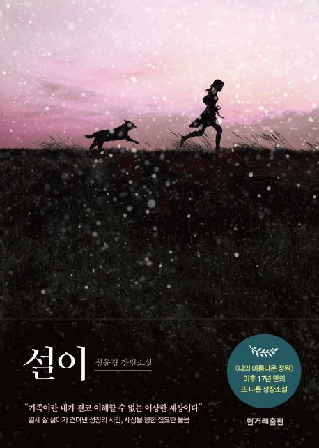 설이 (심윤경 장편소설) 표지