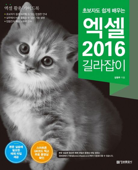 (초보자도 쉽게 배우는) 엑셀 2016 길라잡이 : 엑셀 활용 가이드북