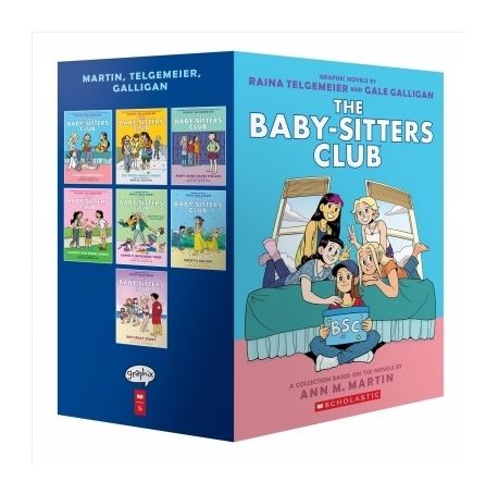 The Baby-Sitters Club Graphic Novels #1-7: A Graphix Collection (A Graphix Collection: Full-Color Edition)