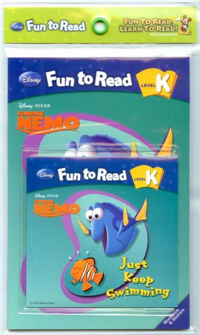 [리더스] Disney Fun-To-Read Level K . 8 , Just keep swimming
