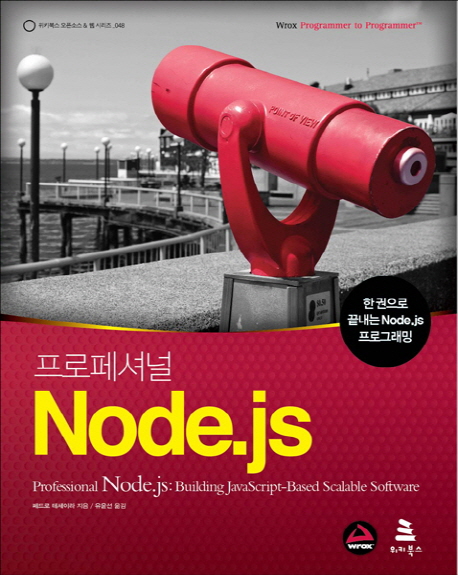 프로페셔널 Node.js : 한 권으로 끝내는 Node.js 프로그래밍 / 페드로 테세이라 지음 ; 유윤선 ...