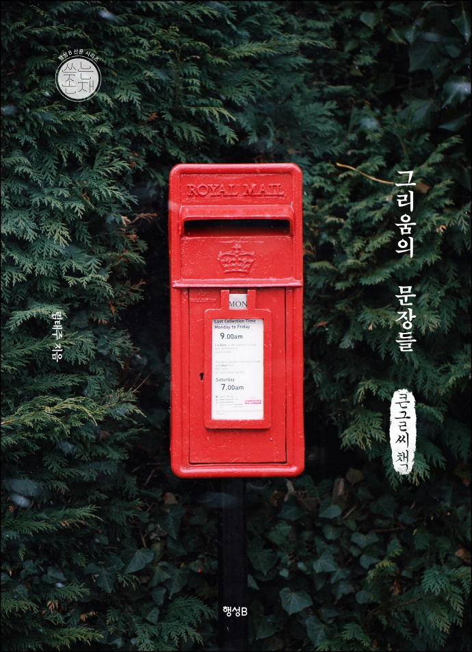 그리움의 문장들(큰글씨책)