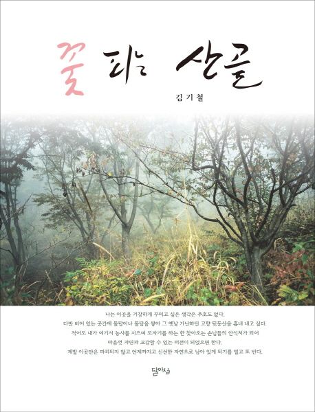 꽃 피는 산골: 김기철 산문집