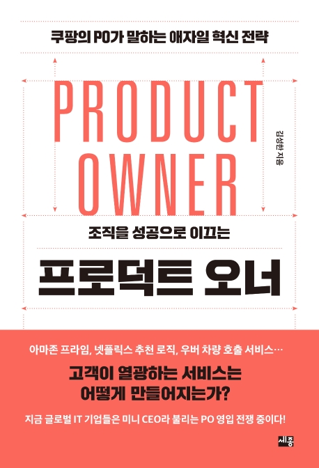 프로덕트 오너 (PO가 말하는 애자일 혁신 전략)