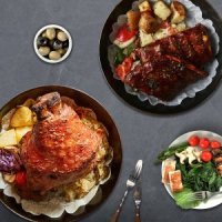 에쓰푸드 존쿡델리미트 바베큐백립 450g 슈바인학센 650g