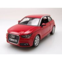 아우디 Audi A1 2010 red model car 1:24 Burago