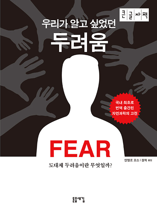 우리가 알고 싶었던 두려움 : 큰글자책