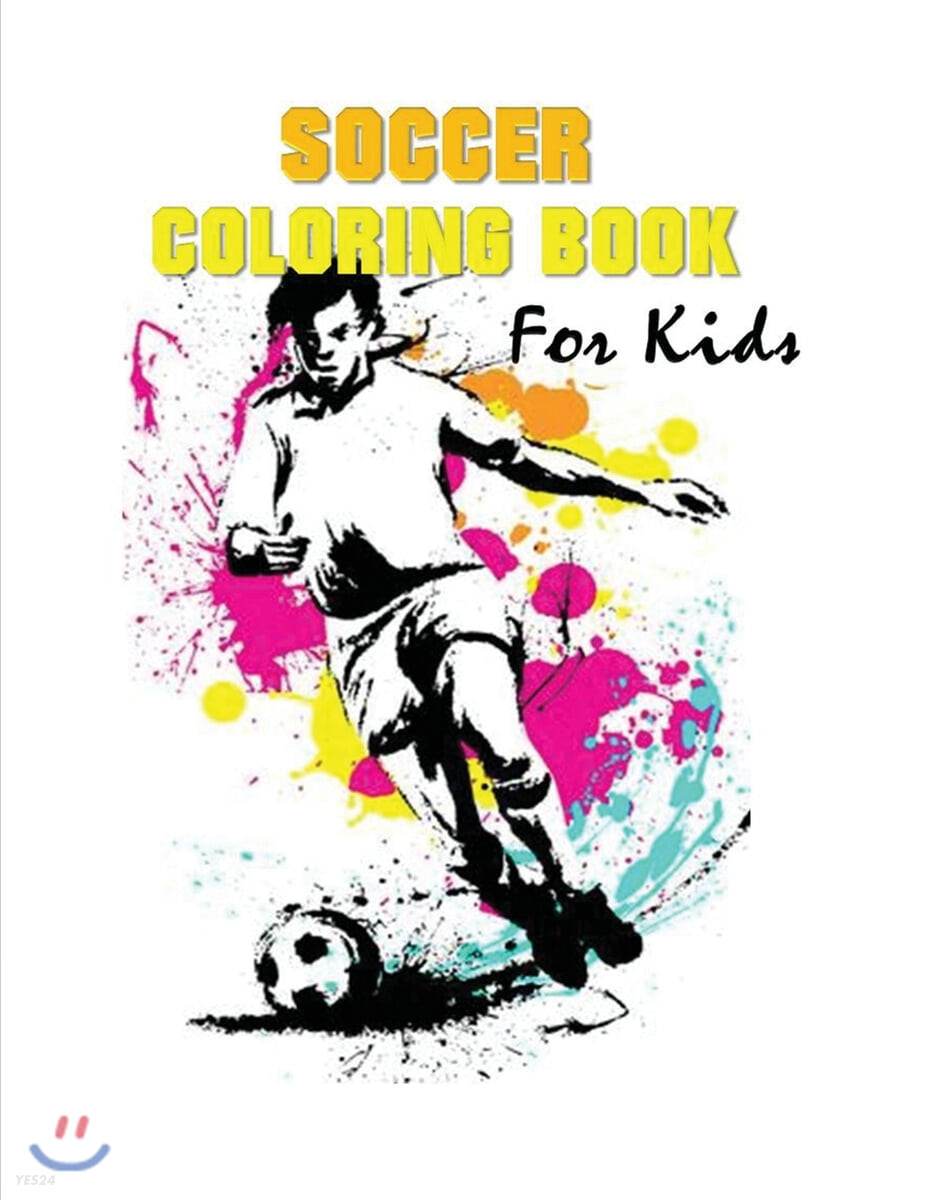 Soccer Coloring Book for Kids: (70 Pages) Soccer Coloring Book for Boys and Girls