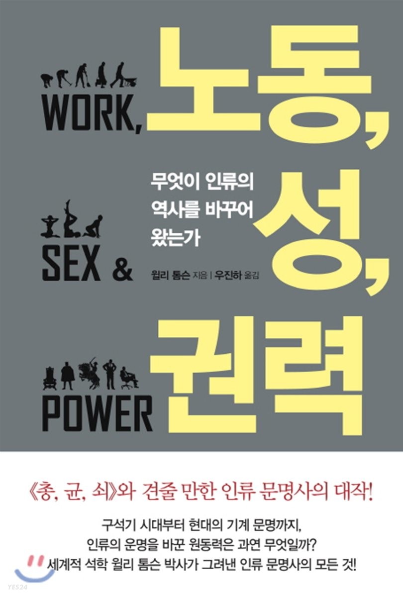 노동, 성, 권력  : 무엇이 인류의 역사를 바꾸어 왔는가 / 윌리 톰슨 지음  ; 우진하 옮김