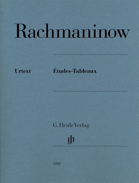 Etudes-tableaux.  - [score] Sergej Rachmaninow ; herausgegeben von Dominik Rahmer ; Finger...