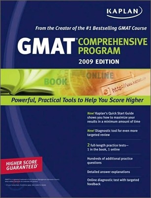 Kaplan GMAT 2009 : Comprehensive Program (2009)