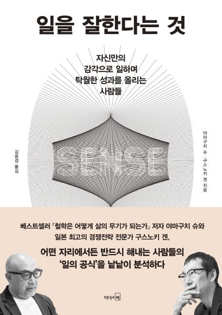 일을 잘한다는 것 (자신만의 감각으로 일하며 탁월한 성과를 올리는 사람들) 표지