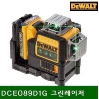 디월트 레이저수평 그린레이저 10 8V 2 0Ah 1EA DCE089D1G