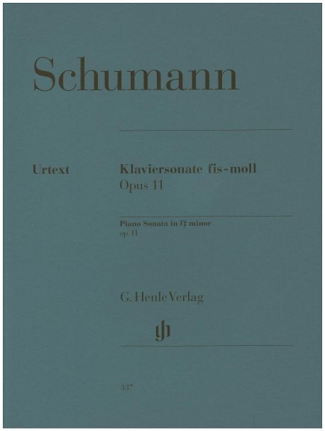 Klaviersonate fis-Moll Opus 11.  - [score]  = Piano sonata in f? minor, op. 11