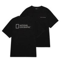 내셔널지오그래픽 내셔널지오그래픽 N212UTS910 스토크 오버핏 반팔 티셔츠 BLACK 2