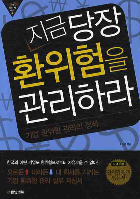지금 당장 환위험을 관리하라 : 기업 환위험 관리의 정석