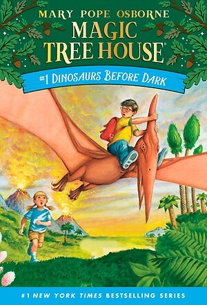 Magic tree house 1. Dinosaurs Before Dark =마법의 시간여행   표지