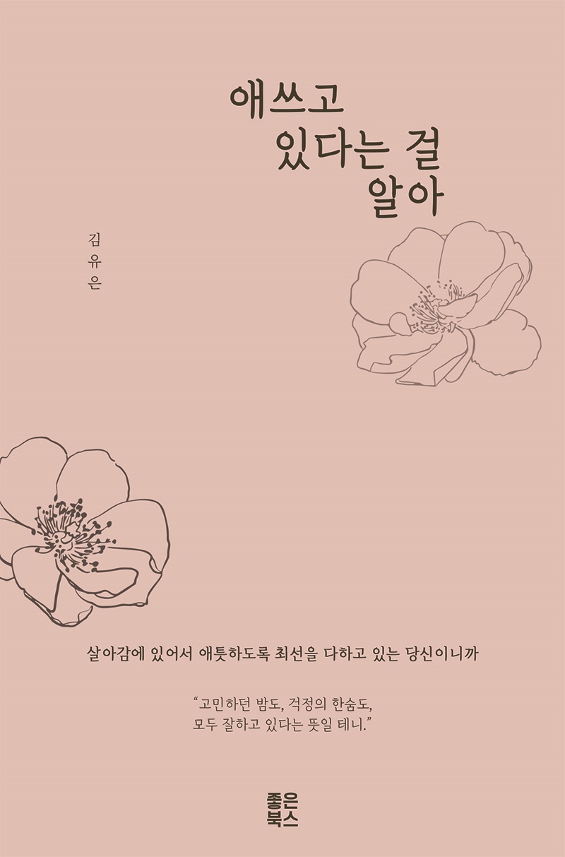애쓰고 있다는 걸 알아(스페셜 에디션 한정판)의 표지 이미지