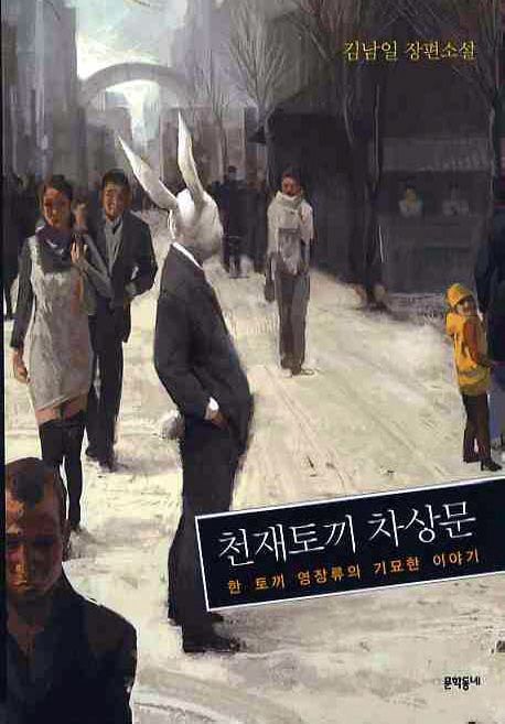천재토끼 차상문  : 한 토끼 영장류의 기묘한 이야기 / 김남일 지음
