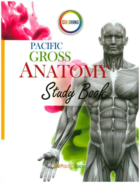 Coloring Pacific Gross Anatomy Study Book