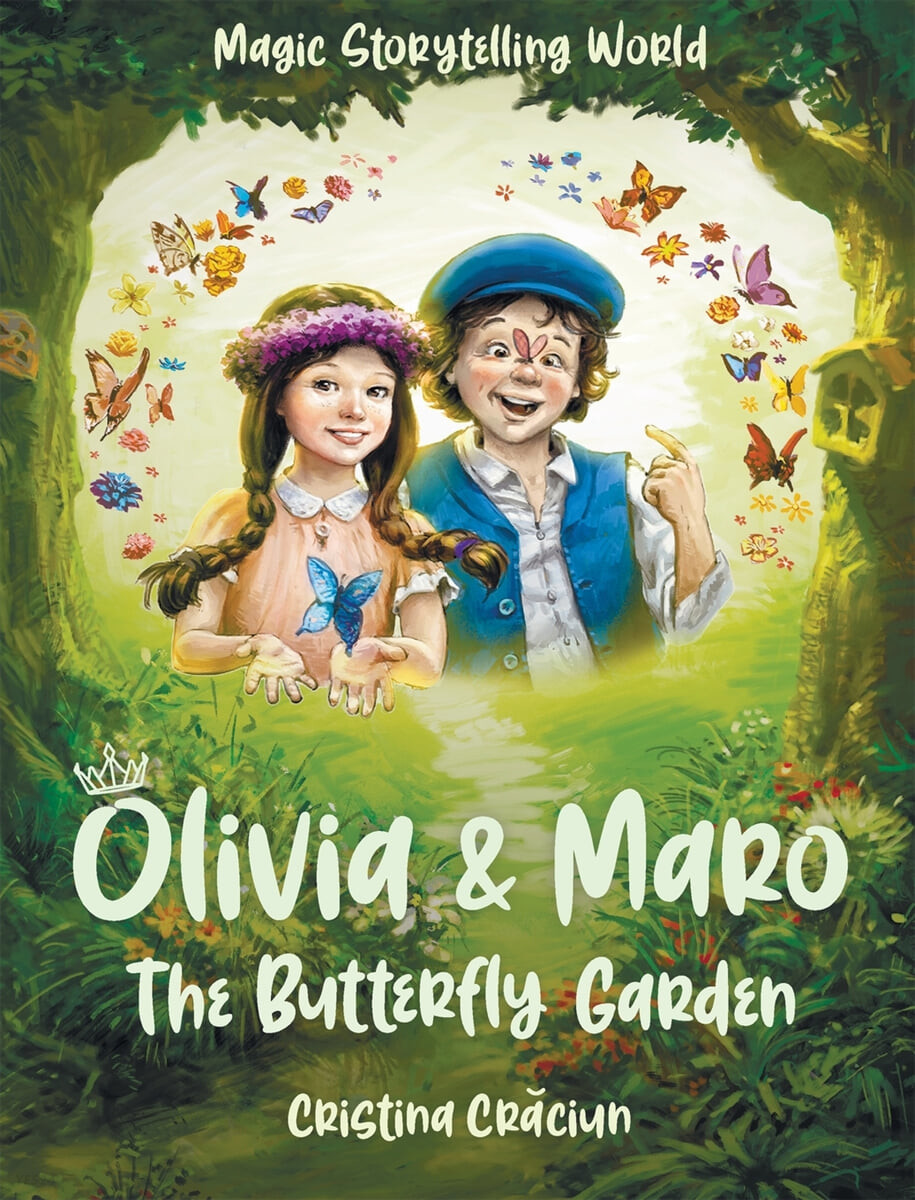 Olivia & Maro the butterfly garden 