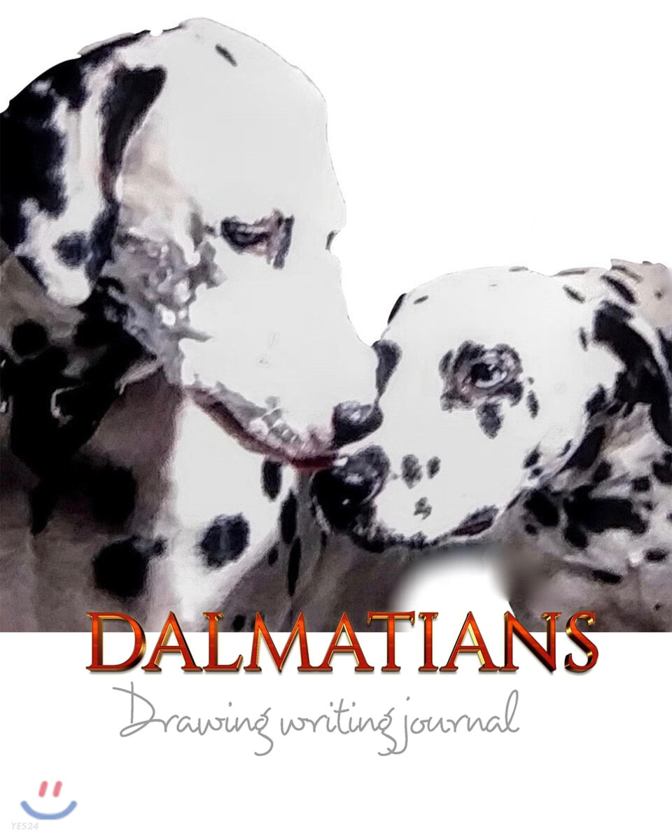 Dalmatians Drawing Writing Journal mega 474 pages