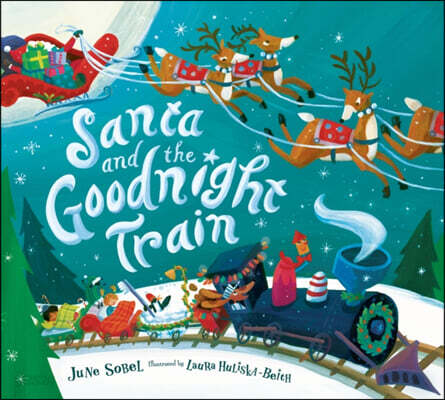 Santa and the goodnight train