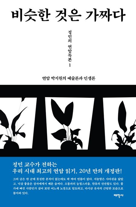비슷한 것은 가짜다 : 연암 박지원의 예술론과 인생론