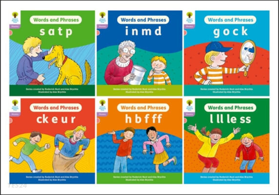 Oxford Reading Tree: Floppy’s Phonics Decoding Practice: Oxford Level 1+: Mixed Pack of 6 (ORT, 옥스포트리딩트리 영어원서)
