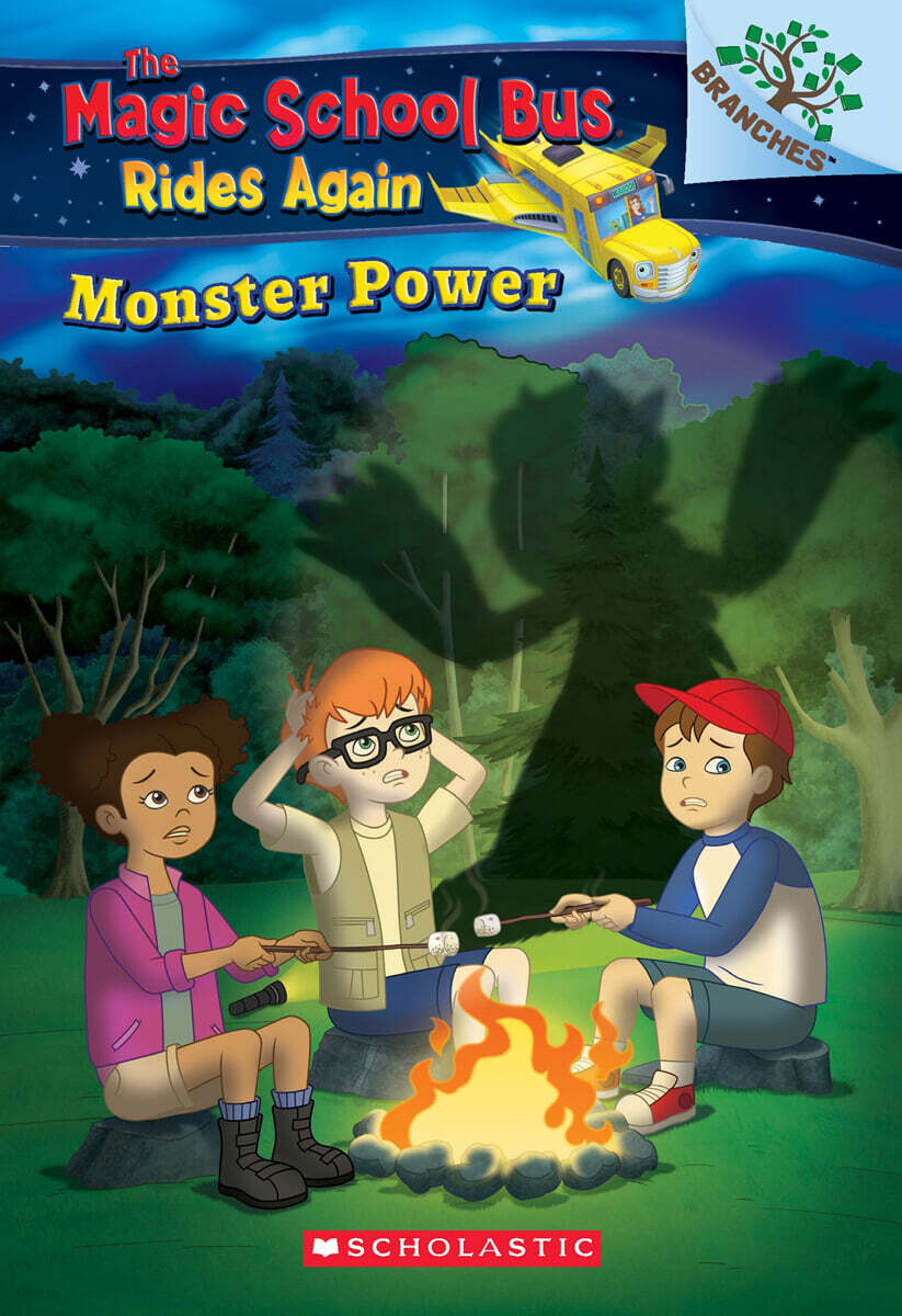 The Magic School Bus Rides Again #02 : Monster Power (A Branches Book) (Exploring Renewable Energy)