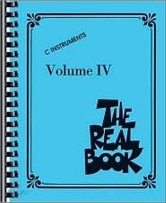The real book. Volume 4 : C instruments