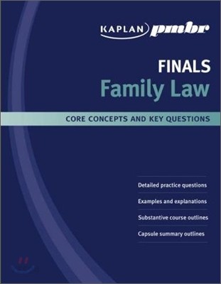 Kaplan PMBR Finals : Family Law