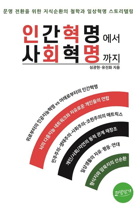 인간혁명에서 사회혁명까지  : 문명 전환을 위한 지식순환의 철학과 일상혁명 스토리텔링 / 심광...