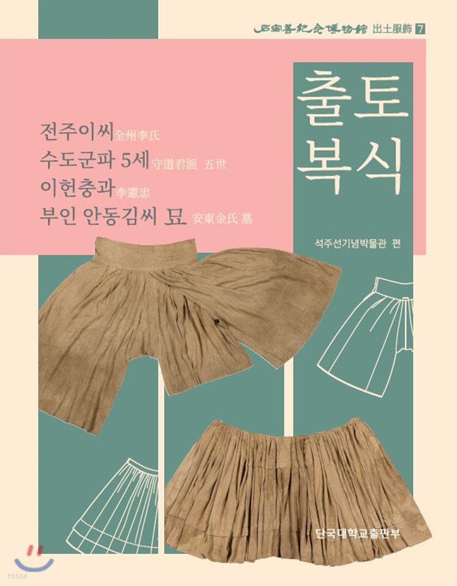 전주이씨 수도군파 5세 이헌충과 부인 안동김씨 묘 출토 복식 = Excavated costume from the tombs of Lee Hun-chung (the Jeonju clan) & madam Kim(the Andong clan)