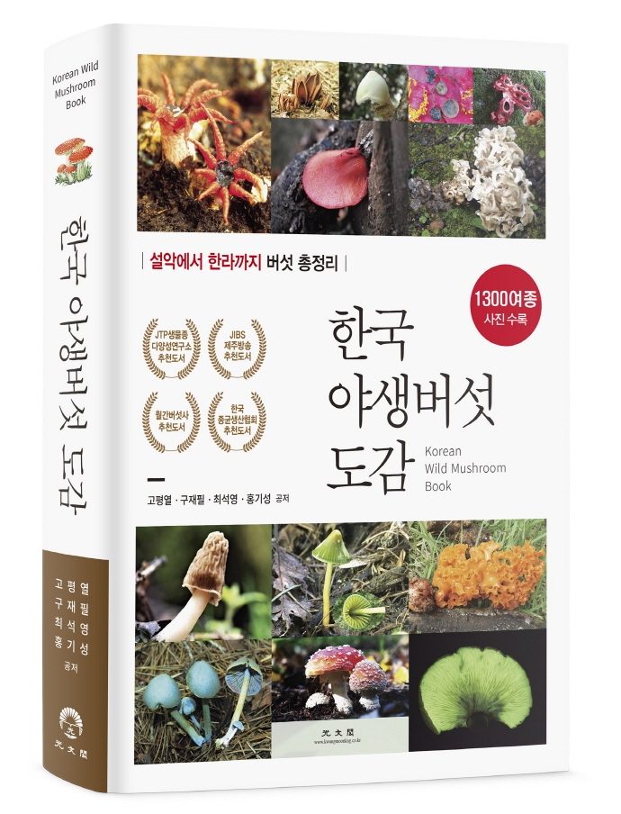 한국 야생버섯 도감 = Korean wild mushroom book : 설악에서 한라까지 버섯 총정리 표지