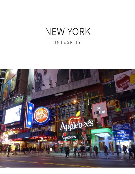New York : Integrity