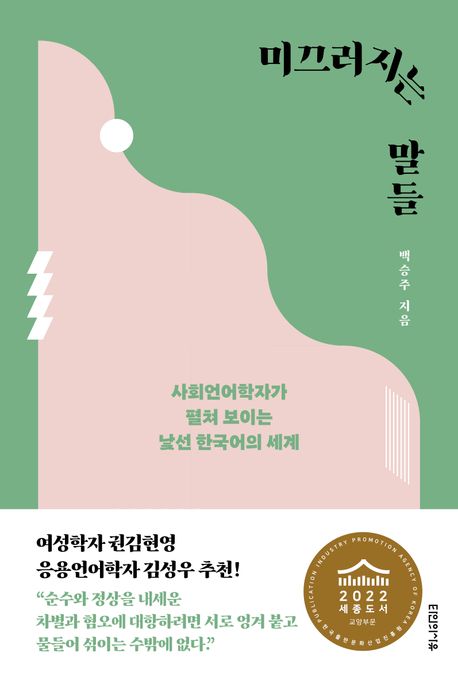 미끄러지는 말들 (사회언어학자가 펼쳐 보이는 낯선 한국어의 세계) 표지