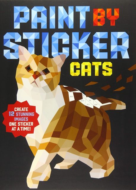 Paint by sticker: cats 