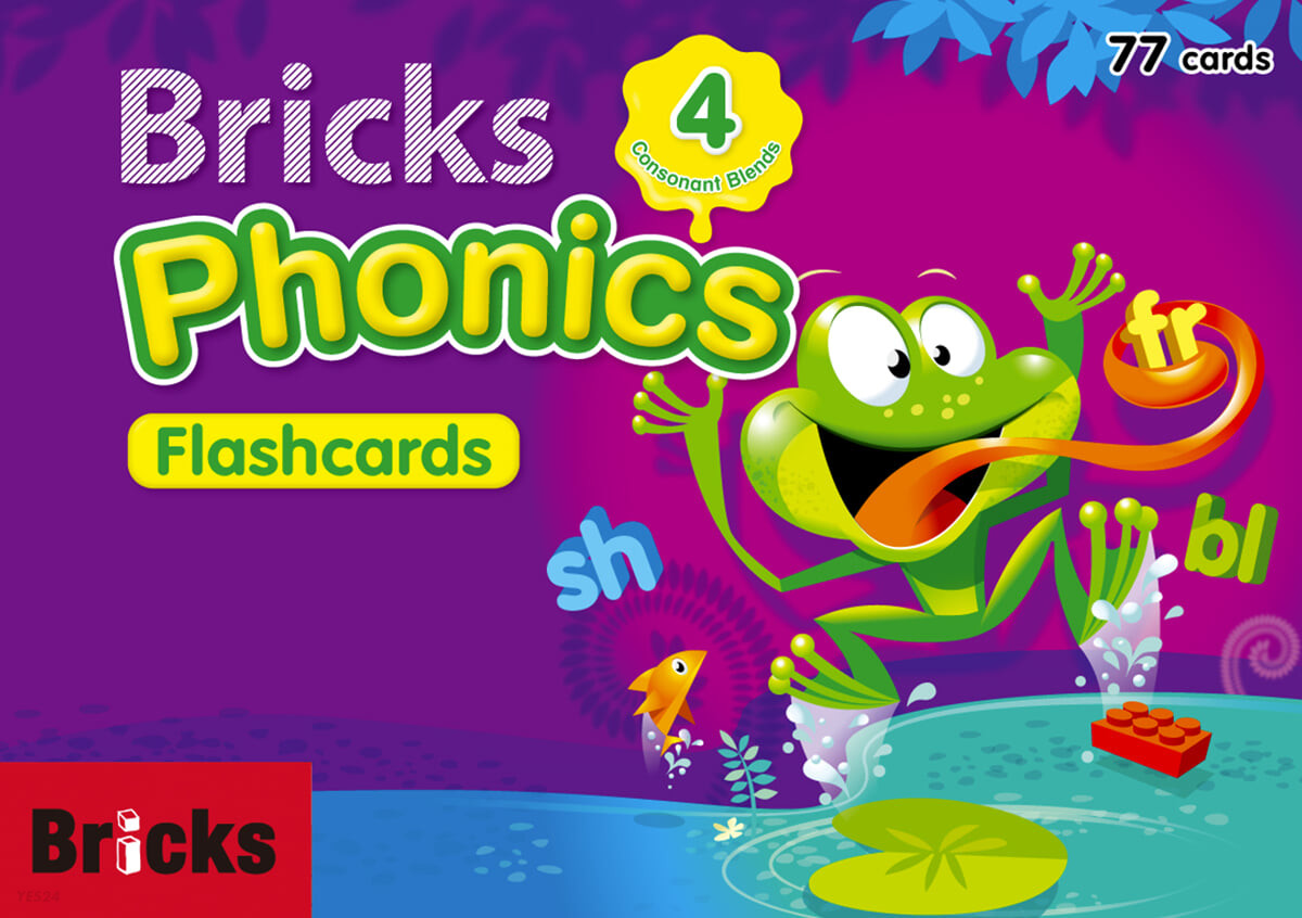 Bricks Phonics Flash cards 4 (브릭스 파닉스 플래시 카드)
