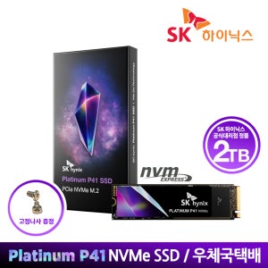 SK하이닉스 [SK하이닉스 공식스토어] SK하이닉스 Platinum P41 NVMe SSD 2TB 우체국택배
