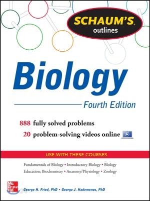 Schaum’s Outline of Biology: 865 Solved Problems + 25 Videos