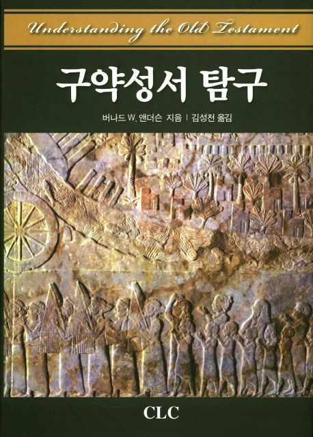 구약성서 탐구 / 버나드 W. 앤더슨 지음  ; 김성천 옮김.