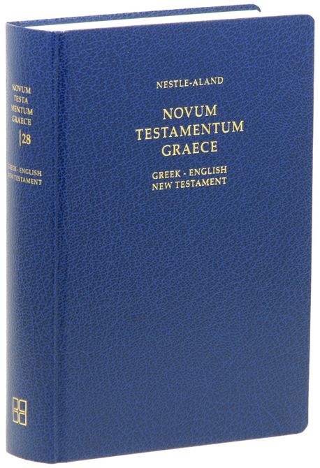 Novum testamentum Graece : Greek-English new testament