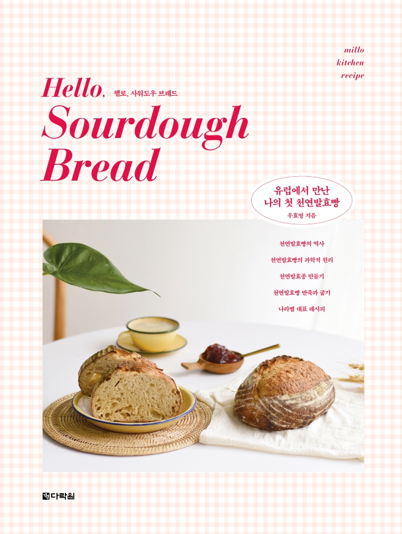 헬로, 사워도우 브레드  = Hello, sourdough bread  : 유럽에서 만난 나의 첫 천연발효빵