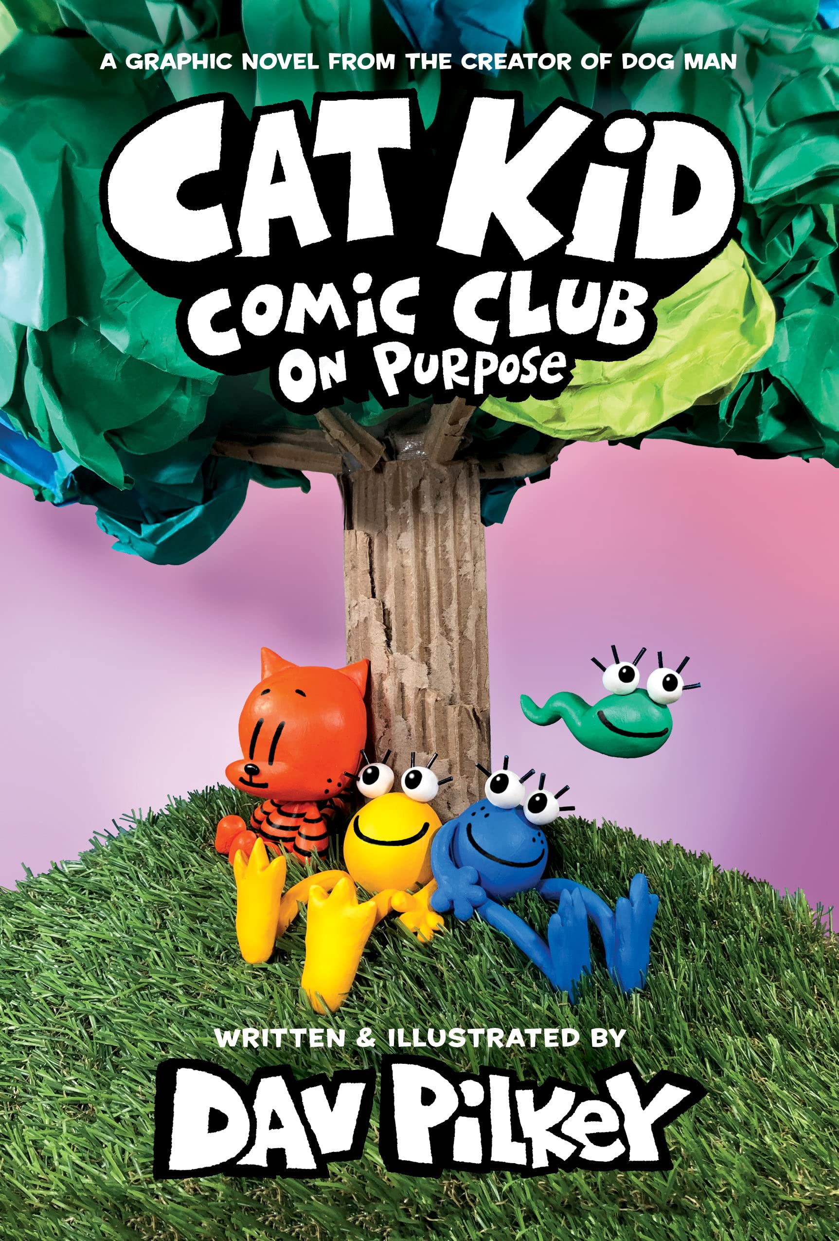 Cat Kid Comic Club 3: On Purpose (A Graphic Novel) (A Graphic Novel From the Creator of Dog Man, 도그맨 원서)