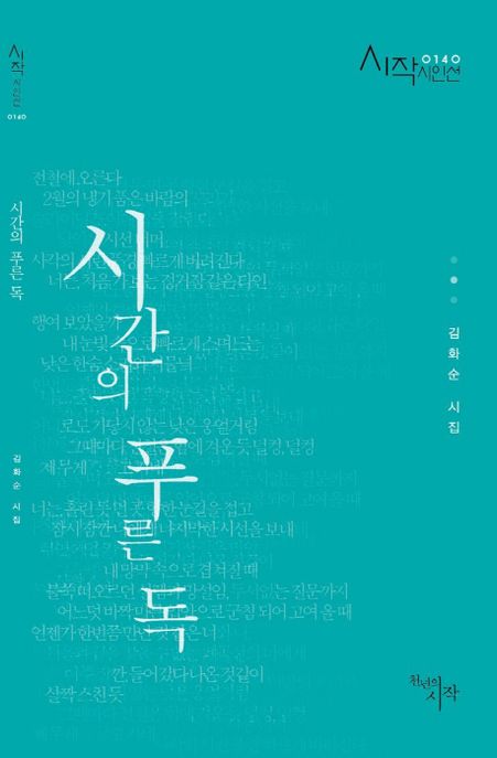 시간의 푸른 독 (김화순 시집)