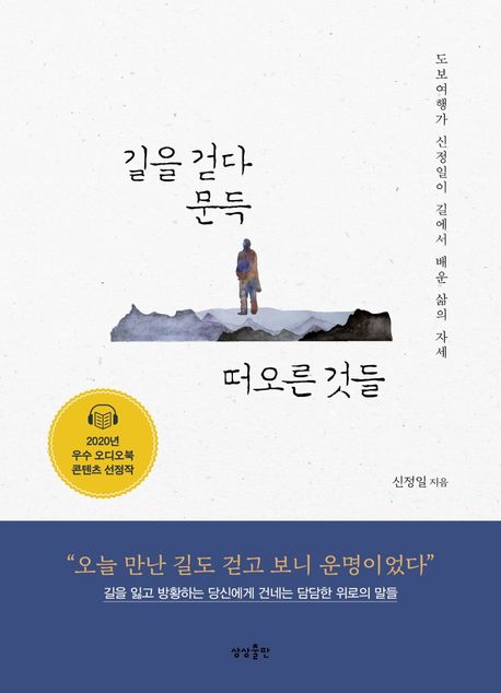 길을 걷다 문득 떠오른 것들 : 도보여행가 신정일이 길에서 배운 삶의 자세