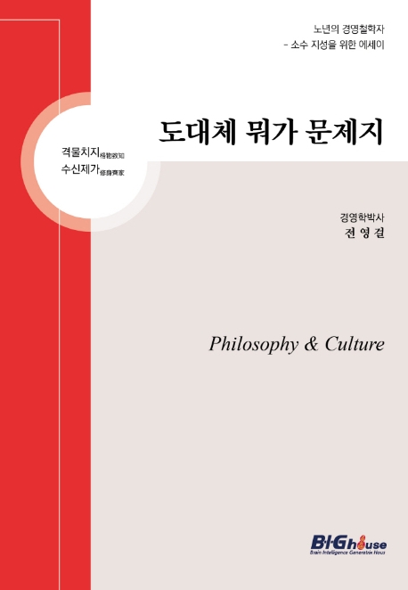 도대체 뭐가 문제지 (소수 지성을 위한 에세이)