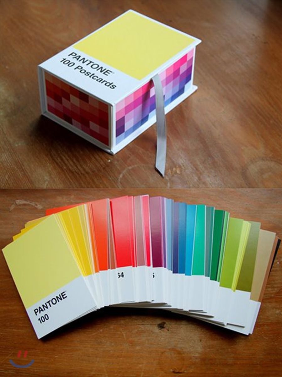 Pantone Postcard Box  : 팬톤 컬러칩 엽서 박스 세트 (색상 카드 100장) (팬톤 컬러칩 엽서 박스 세트 (색상 카드 100장))