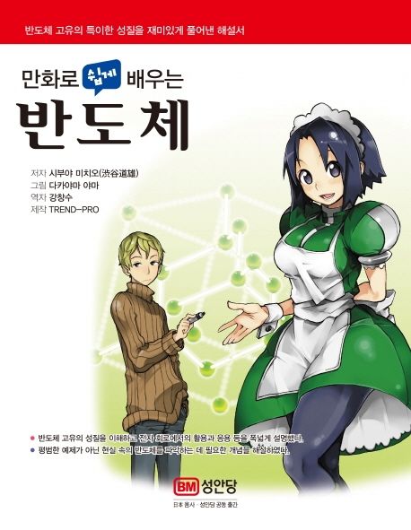 (만화로 쉽게 배우는) 반도체  : 반도체 고유의 특이한 성질을 재미있게 풀어낸 해설서